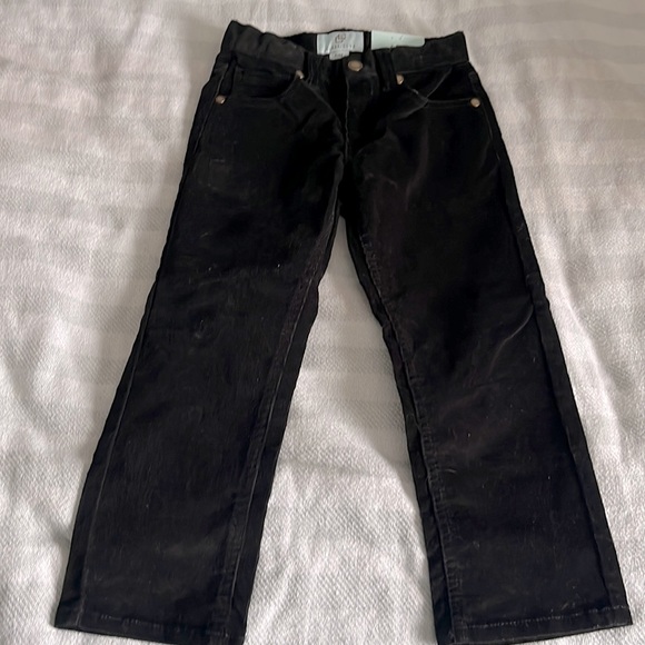 NWT Boys black corduroy pants 4T - Picture 1 of 4